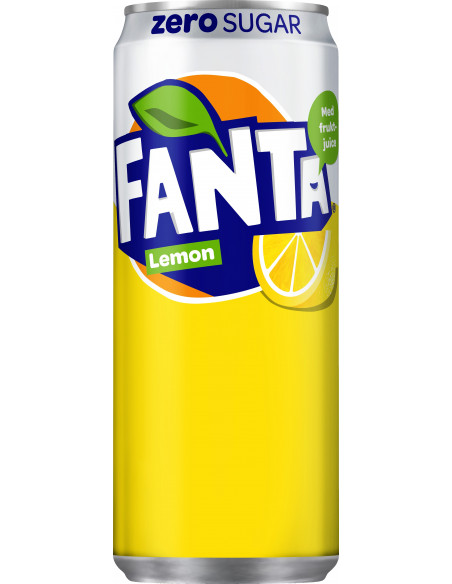 Fanta Lemon Zero 33 cl Burk