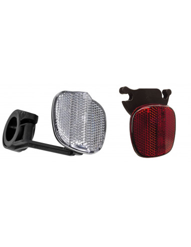 Reflexsats fram styr montage och bak sadelrail montage