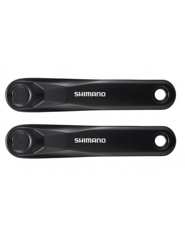 Vevarmar fc-e5010 utan drev, par, steps 170 mm, svarta, shimano