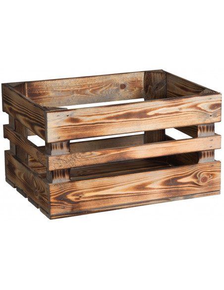 Träkorg för fram pakethållare