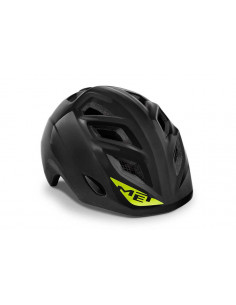 Hjälm kids elfo 46-53 cm svart met