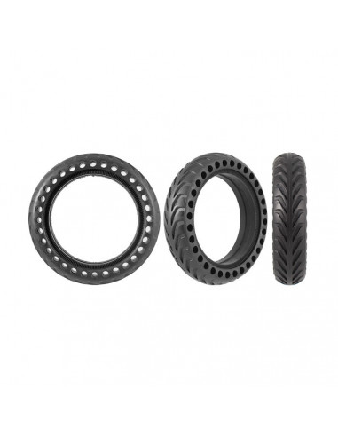 Däck 8 tum (8x1/2x2) slang fritt för bla. e-scooter mfl. rms