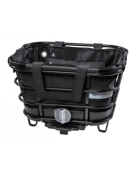 Cykelkorg carryon midi med avs fäste svart spectra