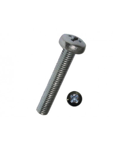 Skruv M3 x 6 mm stjärna h-form galvad för bla. lock under elsparkcykel