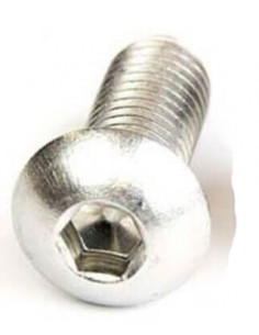 Skruv M4 x 12 mm insex kullrig