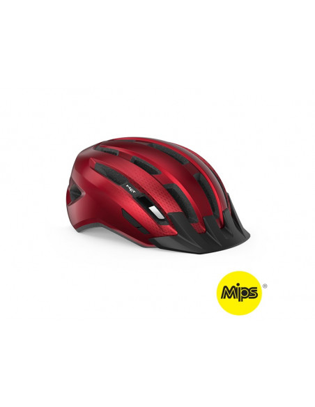 Hjälm downtown 58-61 cm med mips met