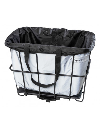Cykelkorg carryup med avs fäste svart spectra