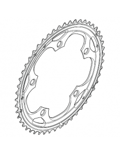 Kedjedrev 50-T FC-5703, 130 mm, svart, 10-del shimano