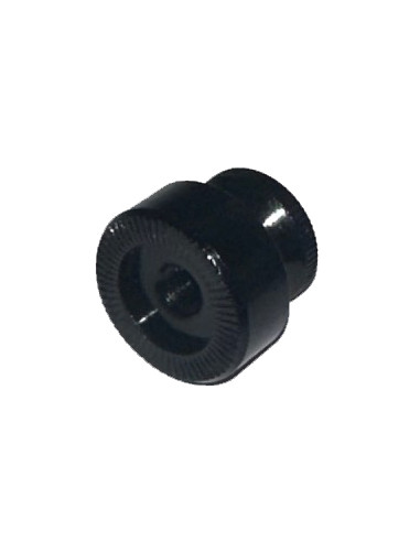 Mutter för snabbkoppling axel, svart