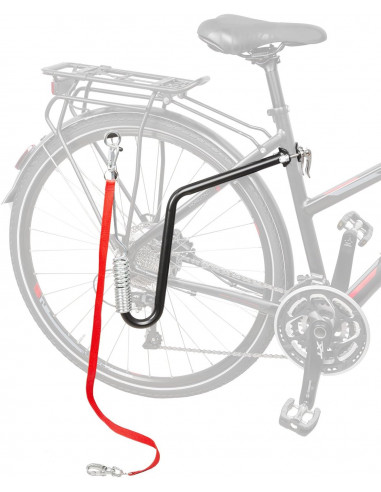 Hundrastare för cykel