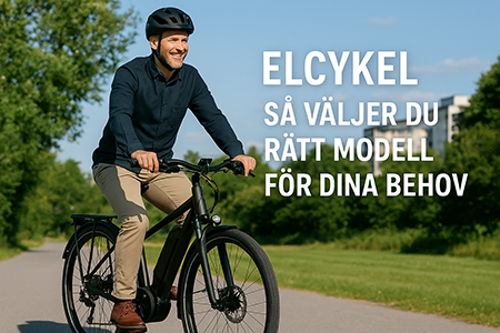 Elcyklar – Så väljer du rätt modell för dina behov