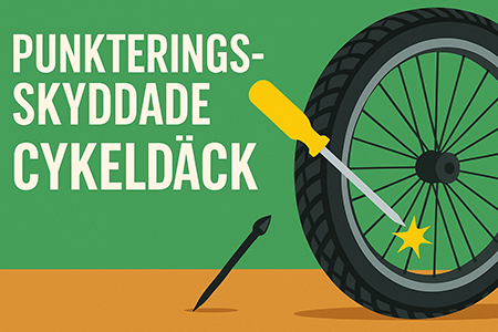 Att tänka på vid köp av cykeldäck – varför punkteringsskyddade däck är ett smart val