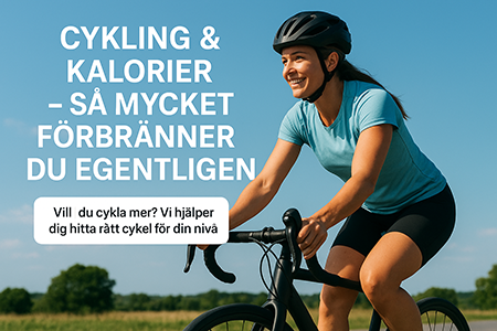 Cykling och kalorier – så mycket förbränner du egentligen