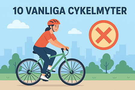 10 Vanliga Cykelmyter – Och Varför De Inte Stämmer
